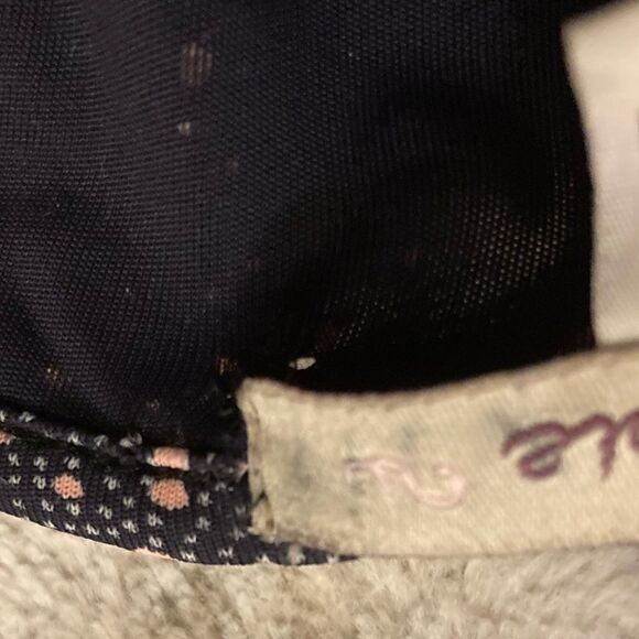 : : VINTAGE FREE PEOPLE Low Cut Polka Dot Cap Sleeve / Sleeveless Dress : : - Picture 7 of 16